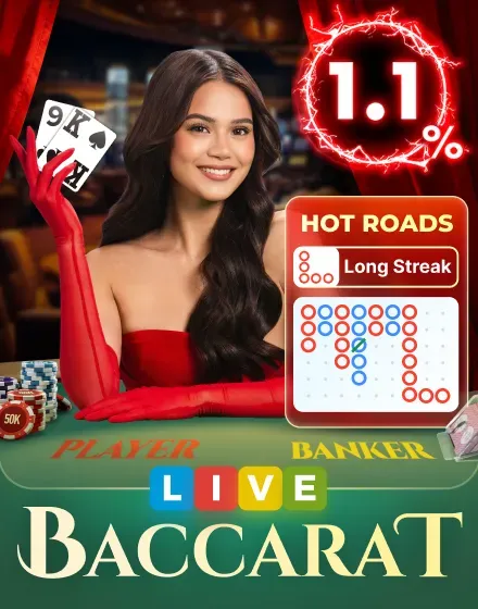CasinoPlus Live Games - Baccarat Online Casino
