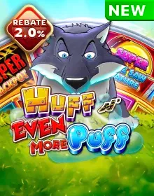 Jackpot Online Game Casino - Huff n'Even More Puff