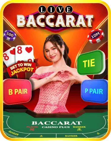 Casino Plus Popular Games-Baccarat