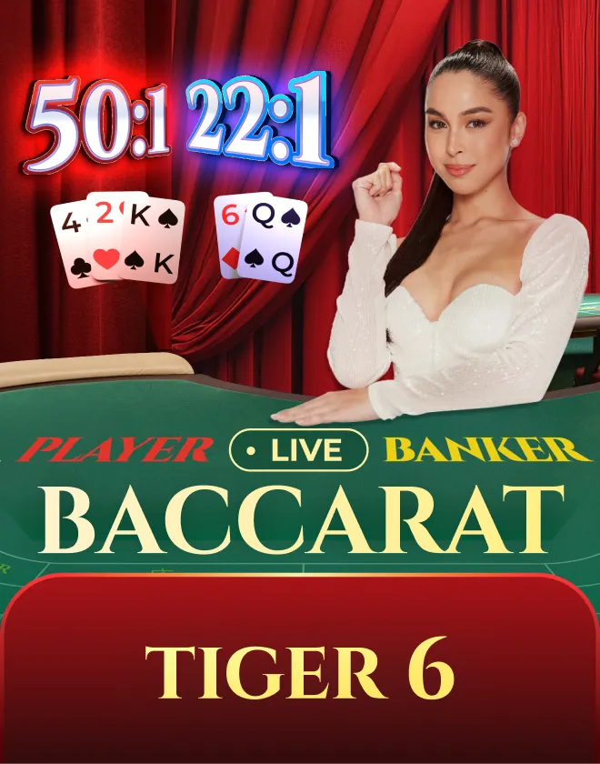 Baccarat Online Game Casino - Tiger Super 6 Baccarat