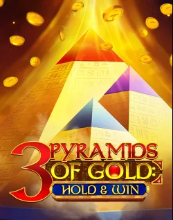 Online Slot Games - 3 Pyramids Of Gold: Hold & Win
