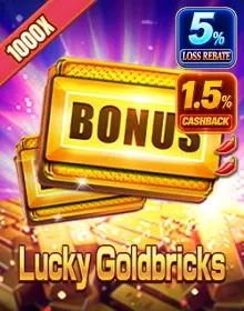 High Cash Rebate - Lucky Gold Bricks