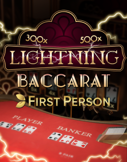 Baccarat Online Game Casino - First Person Lightning Baccarat