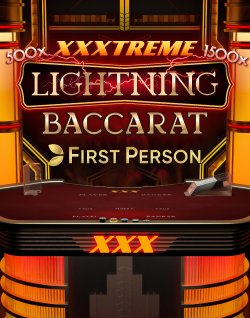Baccarat Online Game Casino - First Person XXXtreme Lightning Baccarat