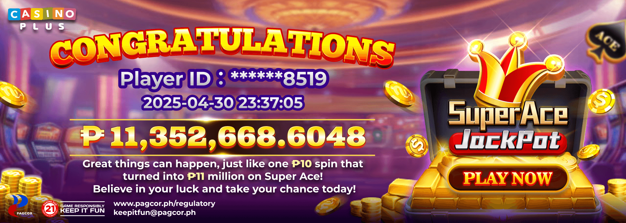 11 Million Jackpot Marks April’s End