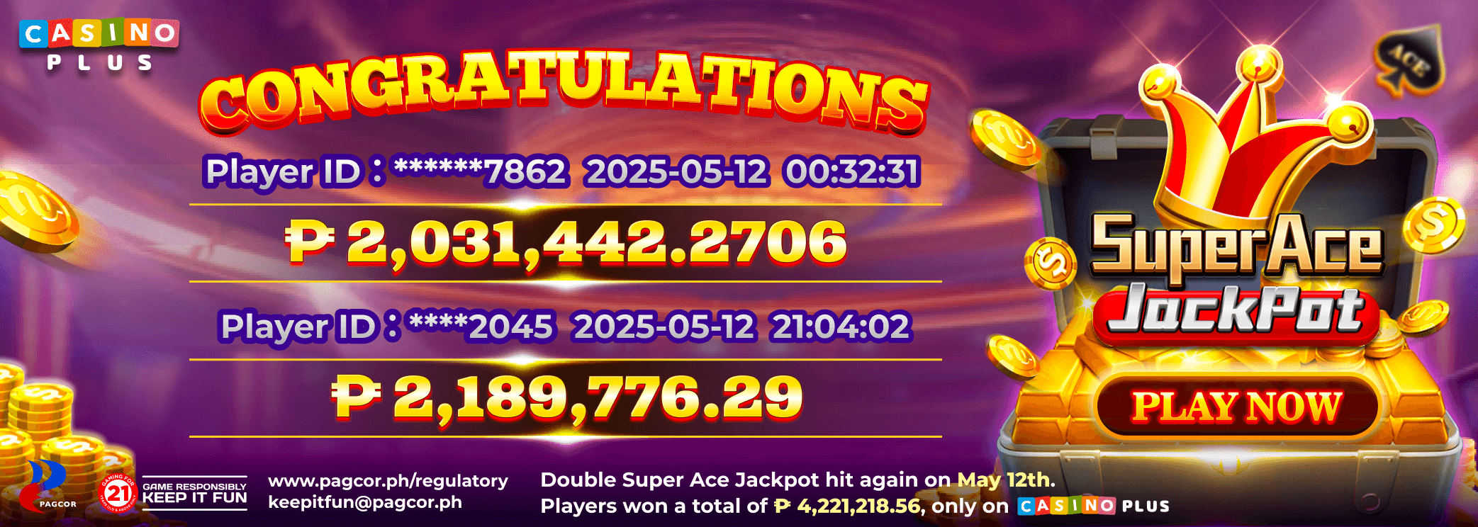 Two Lucky Winners in One Day!