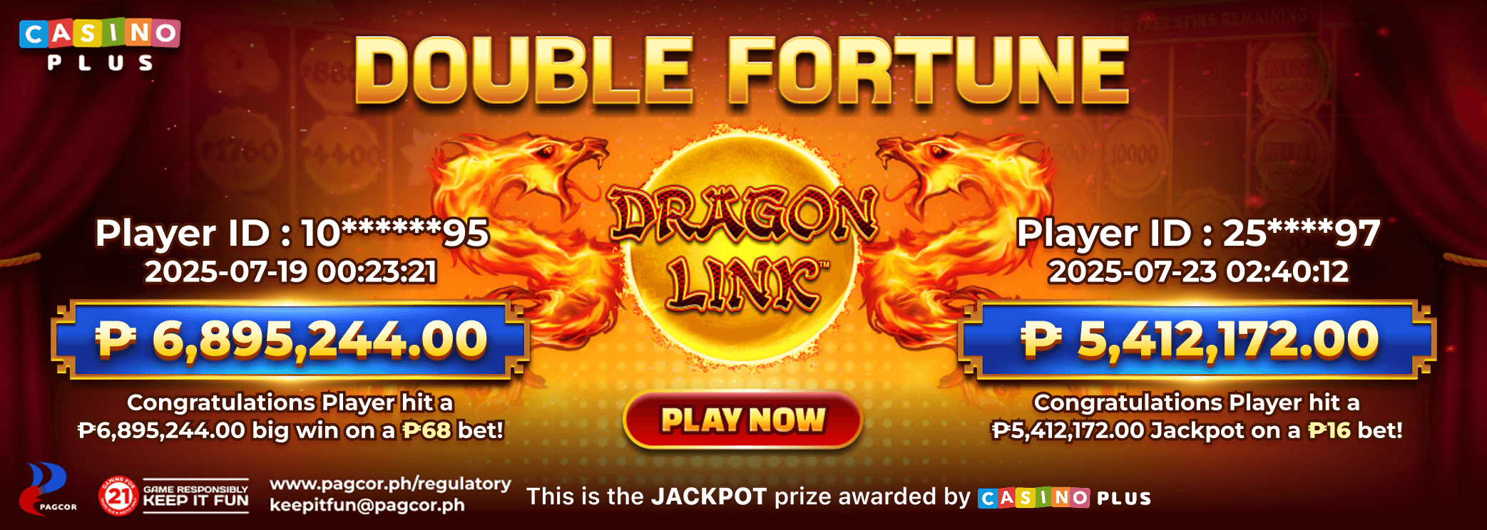 Dragon Link Double Fortune!