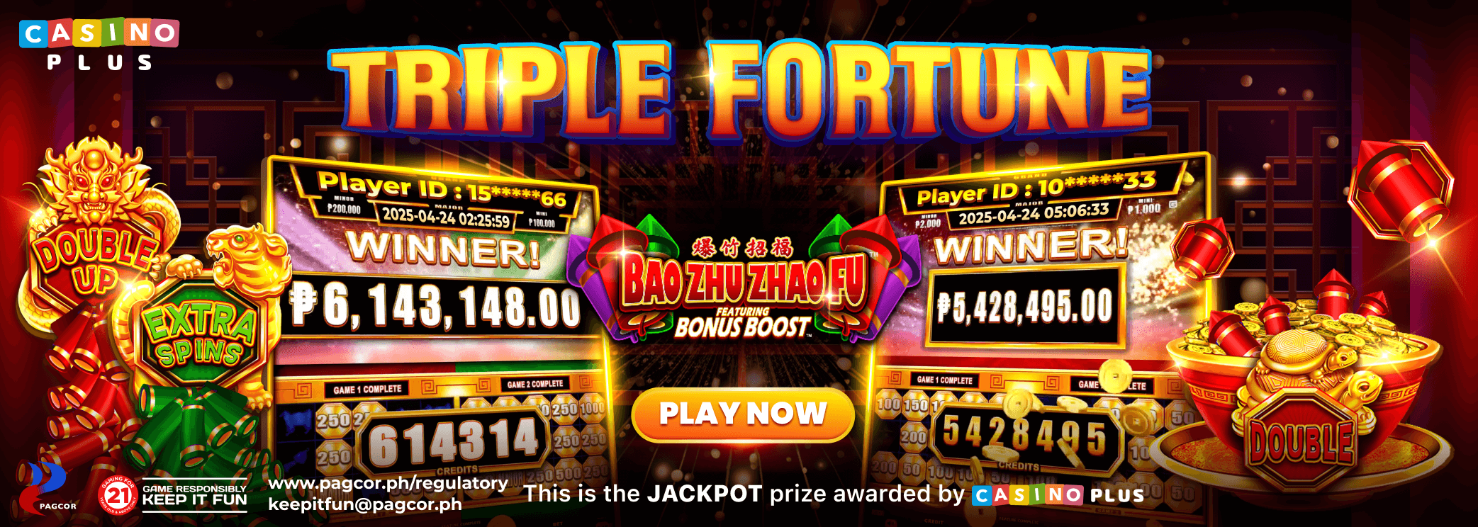 Jackpots Nonstop! BaoZhuZhaoFu Drops Majors One After Another!